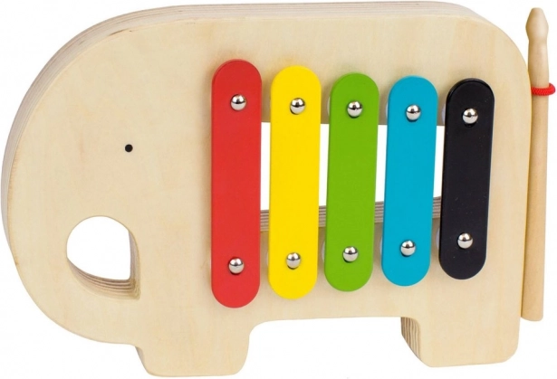 Petit Collage lesen ksilofon slon