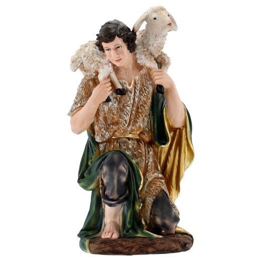 Polyresin Shepherd Nativity Figure, 77 cm