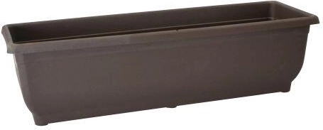 Samonamakalna korita Aqua Gloria 60 cm rjava brez podstavka