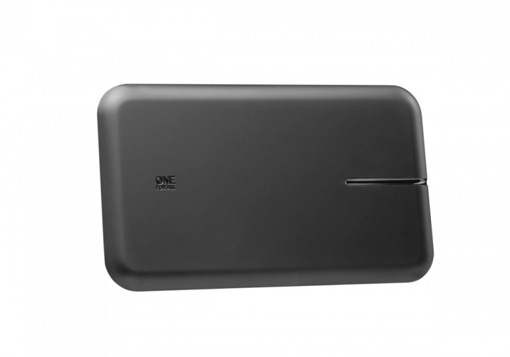 One For All SV9428 ploska ojačana notranja antena HDTV DVB-T2, USB, 5G, črna