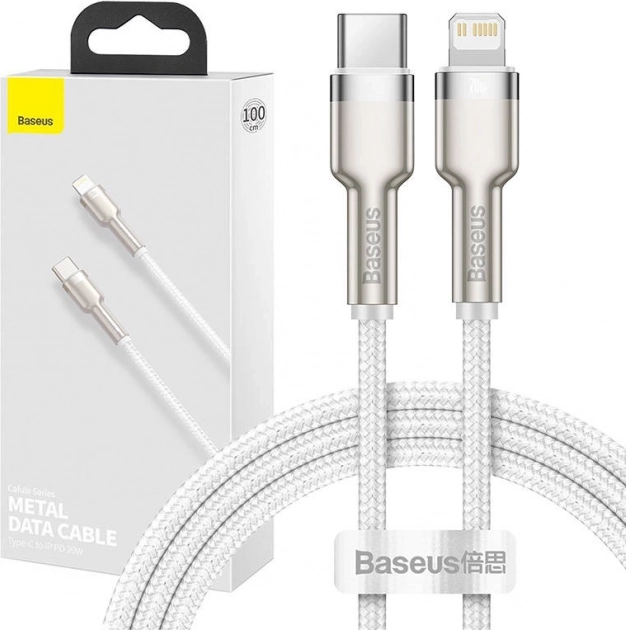 USB-C kabel za Lightning Baseus Cafule s hitrim polnjenjem 20W, 1m