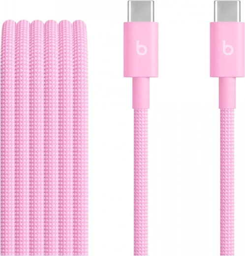 Beats pleteni kabel USB‑C na USB‑C 1,5 m turboroza