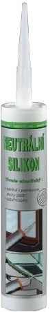 Nevtralni silikon SILVER LINE bel 280 ml