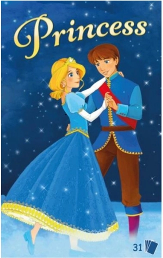 Kartični komplet Princess – Črni Peter, Dueto in Spomin