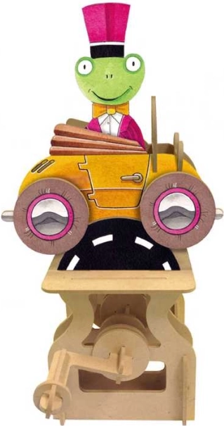 ARToy sestavljanka gibljivega modela avto okoli sveta