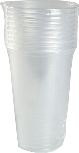 Plastični lonček 500 ml prozoren – set 10 kos
