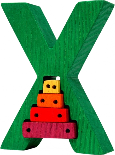 Vstavljanka Fauna Abeceda črka X ksilofon