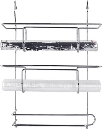 Viseča kuhinjska polica za papirnate brisače in folije 29,9 × 12,5 × 40,3 cm