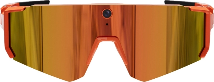 Športna pametna očala s kamero Colmi V06 AI oranžna