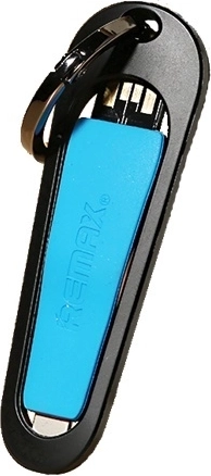 Remax RC-024i kratek Lightning kabel 8 cm moder za ključe