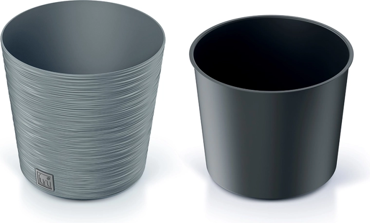 Cvetlični lonec Furu Round 30 cm beton