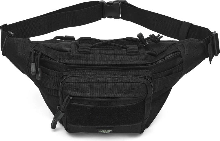 Ledvena torbica NILS Camp črna 3 l