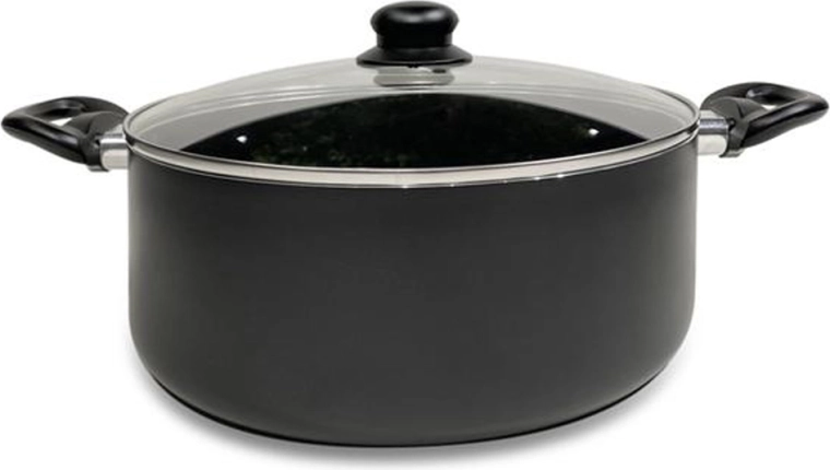 Kastro l s pokrovko NERO Kitchisimo 28 cm, 6 l