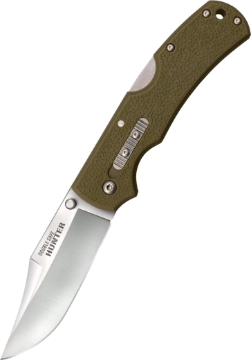 Cold Steel Double Safe Hunter lovski zložljivi nož zelen 8,9 cm