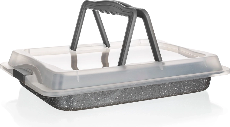 Pekač s pokrovom GRANITE 42x29x4,5