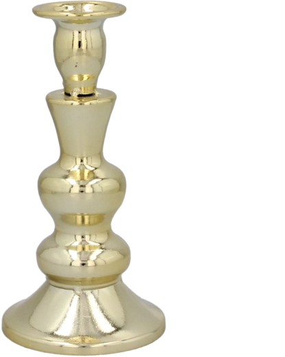 Kovinski svečnik za čajne svečke, minimalističen dizajn 15,7 cm