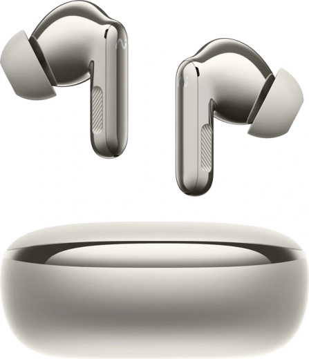 VIAIM Recdot 2 wireless in-ear headphones with AI features and voice recorder, gold