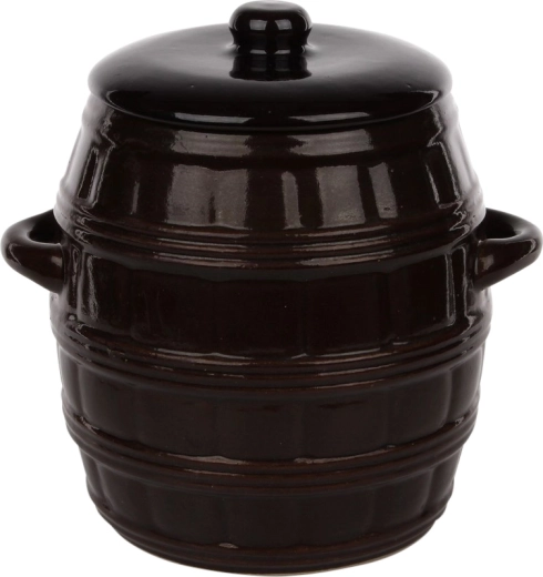 Lončeni sod 2,5 l s pokrovom