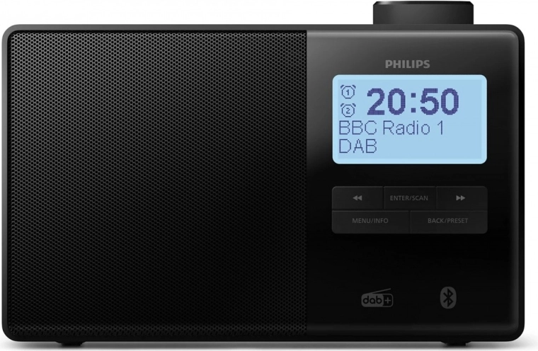 Prenosni radijski budilka PHILIPS TAR5600 z DAB+, FM in Bluetooth