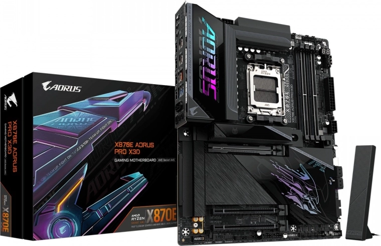 Gigabyte X870E Aorus Pro X3D osnovna plošča AM5