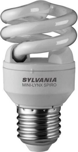 Sylvania Mini-Lynx Spiral 9 W E27 toplo bela varčna žarnica