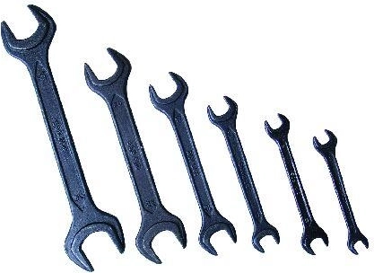 Set dvostranskih ključev 6–22 mm, 8-delni