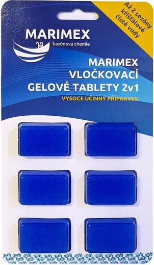 Marimex flokulacijske gel tablete 2v1