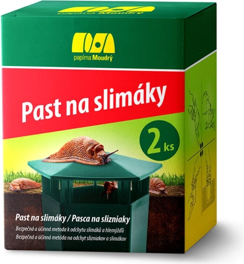 Plastična past za polže, 2 kosa