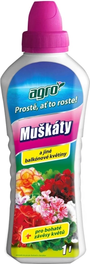Tekoče gnojilo za pelargonije AGRO 1 l
