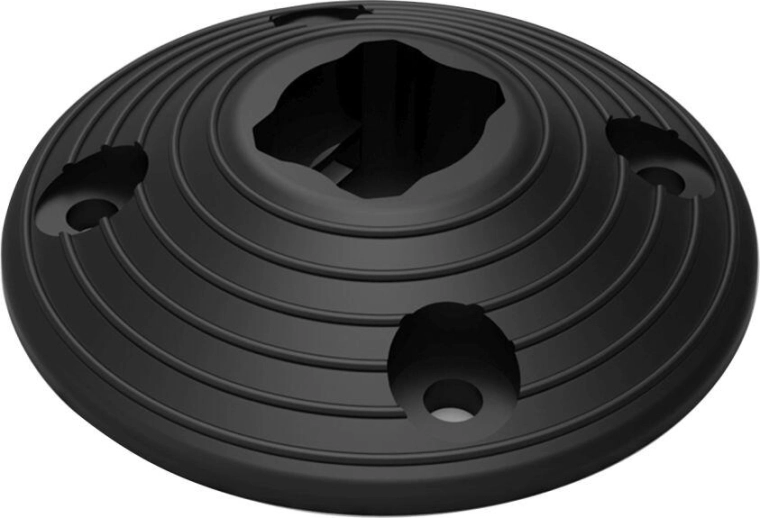 Krožna odstranljiva osnovna plošča za fleksibilni ločilni stebriček, ABS, premer 200 × 50 mm