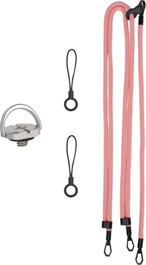Sunnylife večnamenski vratni trak za DJI Osmo Pocket 3 – rožnate barve