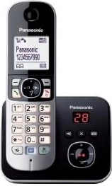 Brezžični telefon Panasonic DECT KX-TG6821 črn