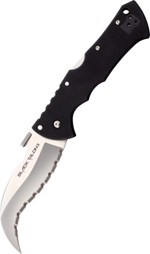 Cold Steel Black Talon II Serrated zložljivi nož 10,2 cm