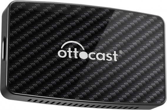 Ottocast 4 v 1 brezžični adapter CarPlay/Android Auto (črn)