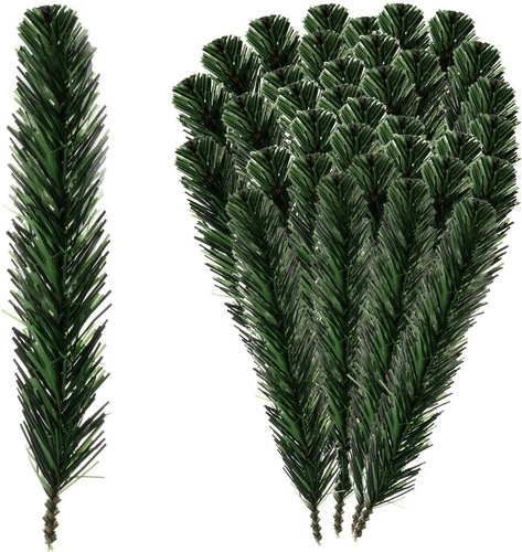 Sintetične smrekove vejice 29 cm - pakiranje 40 kosov