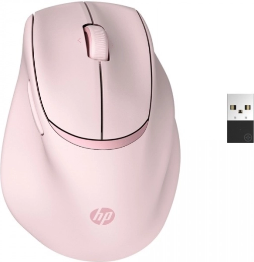 Ergonomska miška HP Tilt 720M roza