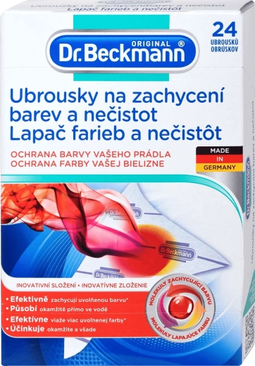 Dr. Beckmann lovilec barv in nečistoč iz mikrovlaken 24 kosov