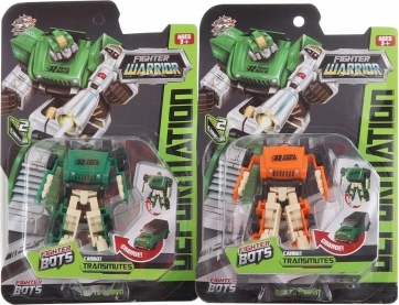 Sestavljivi robot 2v1 – preobrazba v terensko vozilo