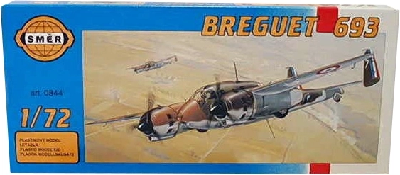 Breguet 693 – plastični model 1:72