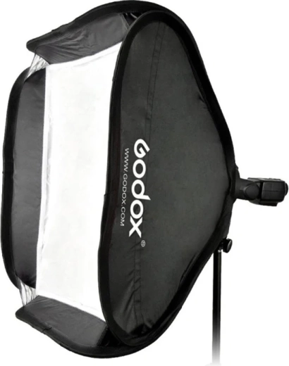 Godox foldable softbox with S-type Bowens mount holder 50 × 50 cm