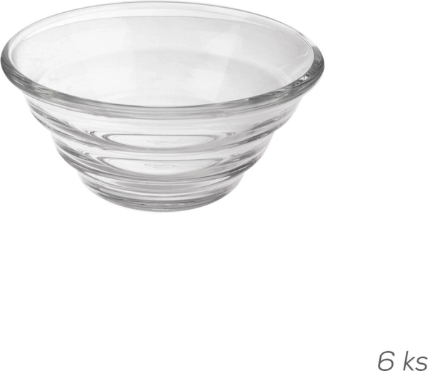 Gastroboutique steklena stožčasta skledica 10 cm (6 kosov)