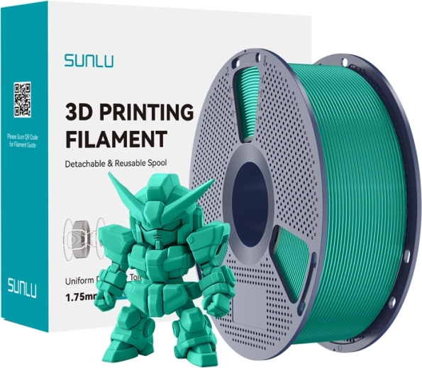 Filament Sunlu PLA+ 2.0 1,75 mm – travnato zelen
