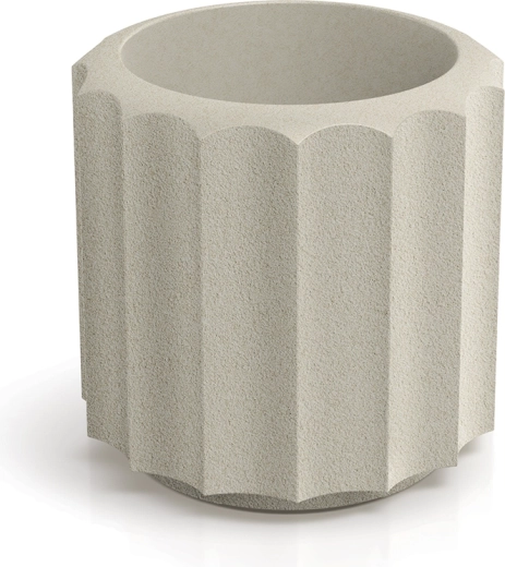 Cvetlični lonec Rona Line 38 cm peščen