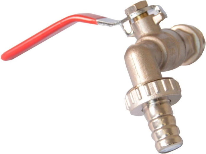 Vrtni krogelni ventil z ročico 1/2" in 3/4"