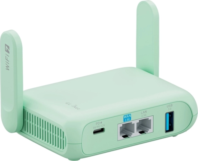 GL.iNet Beryl 7 potovalni usmerjevalnik Wi‑Fi 7