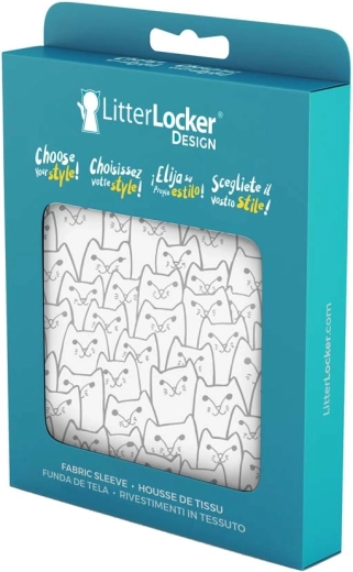 LITTER LOCKER tekstilni ovitek za koš Design Cats