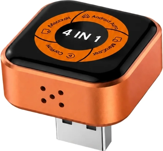 Carlinkit Mini Ultra 6 brezžični adapter 4 v 1 za Apple CarPlay in Android Auto