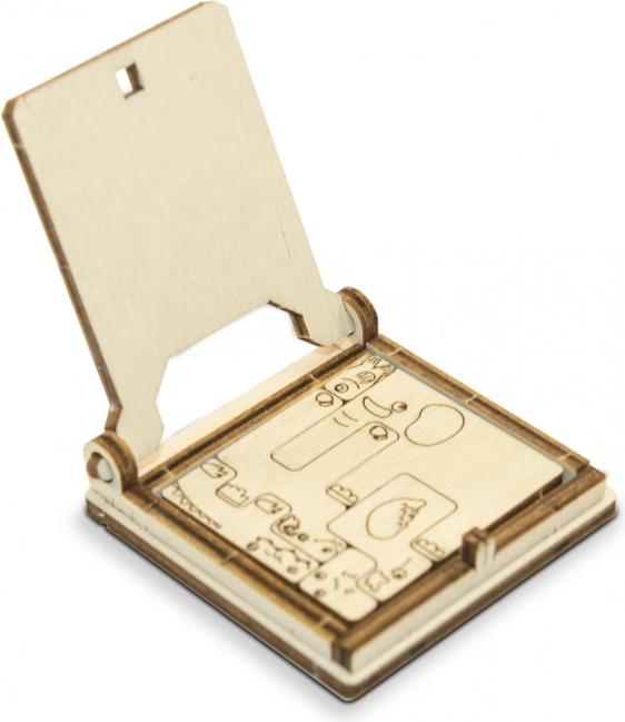 Lesena 3D sestavljanka ZOO WOODEN CITY