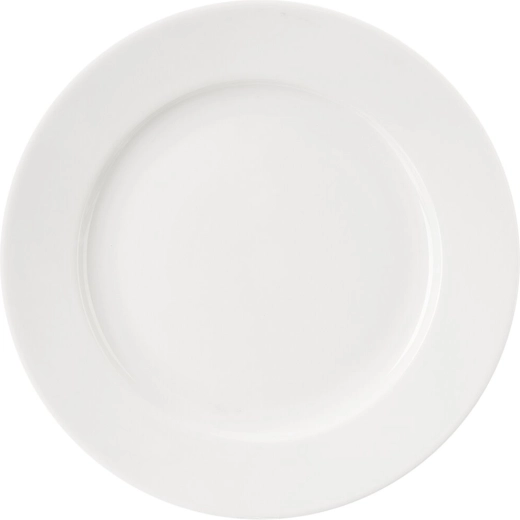 Plitvi porcelanasti krožnik Mona Tonda 24 cm