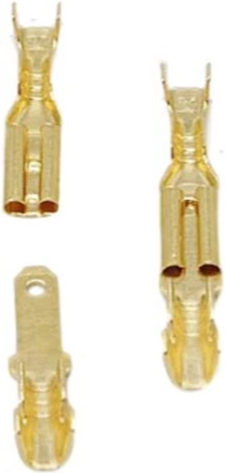Set of automotive connectors with latch 2.8 mm (male + female) – 200 pcs